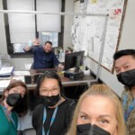 Procurement staff visit Baruch Houses in Manhattan. Customer Service Procurement