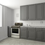 Renderings of proposed PACT improvements at six NYCHA campuses in Brooklyn.