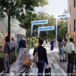 A rendering of the improvements Rendering of improvements