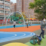 NYCHA partner Grain Collective served as a key consultant on the Authority's Open Space Masterplan as well as the playground restoration at Smith Houses in Manhattan.