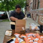 COVID test distribution