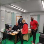 Site visit at Saint Nicholas Houses.