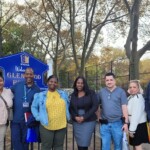 Senior staff site visit and team celebration in Brooklyn's Neighborhood 2.