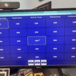 Wyckoff Gardens team "Jeopardy" game