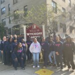 Wyckoff Gardens team gathering and celebration of customer service