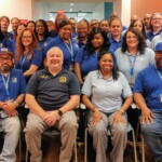 Learning and Development Department team gathering for quarterly meeting